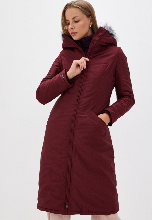 

Парка Dasti, Бордовый, Montblanc Cabernet Soft Touch Long