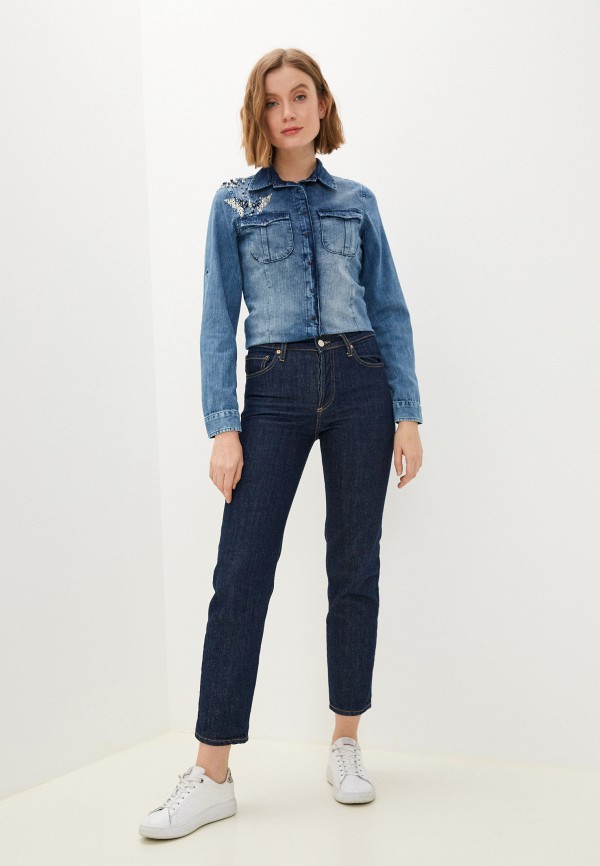 фото Рубашка джинсовая dshe