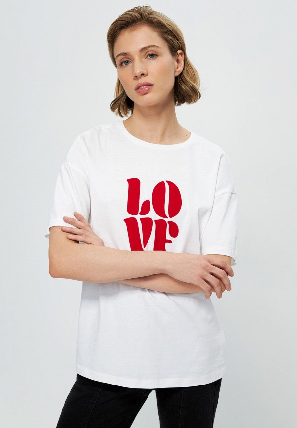 

Футболка Zarina, Белый, LIMITED COLLECTION