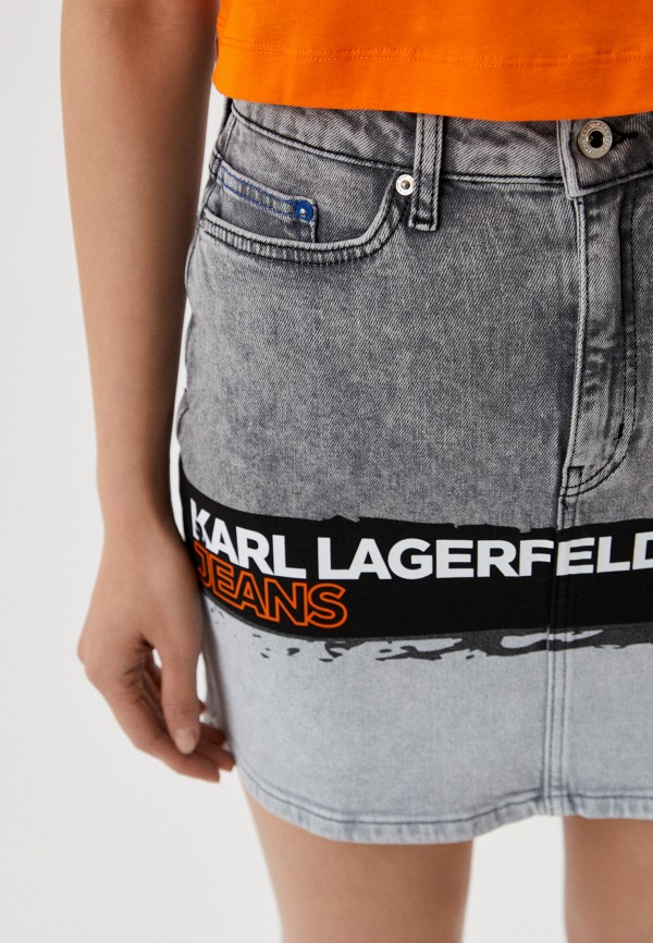 фото Юбка джинсовая karl lagerfeld jeans