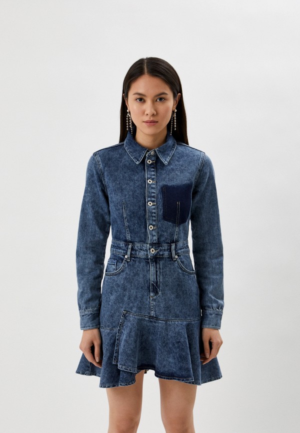 

Платье джинсовое Karl Lagerfeld Jeans, Синий