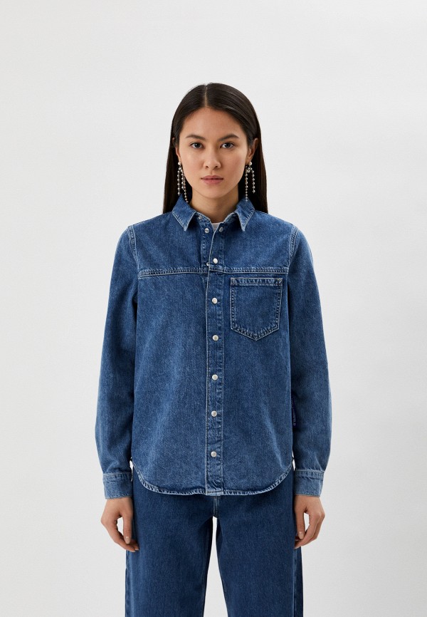 

Рубашка джинсовая Karl Lagerfeld Jeans, Синий