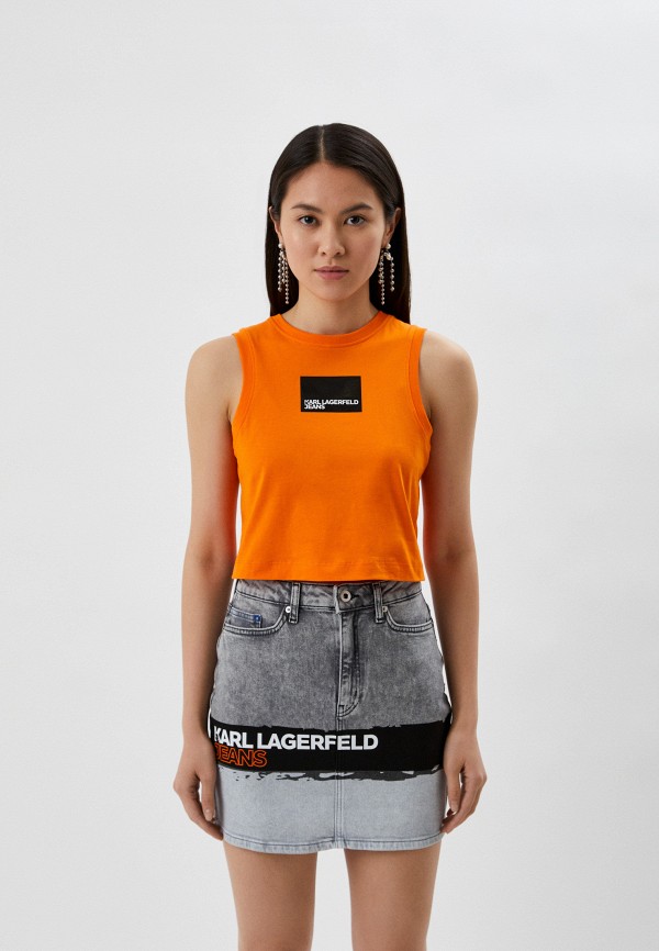 

Топ Karl Lagerfeld Jeans, Оранжевый