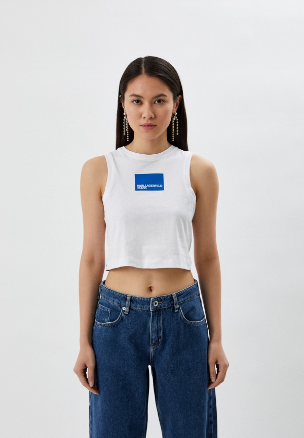 

Топ Karl Lagerfeld Jeans, Белый