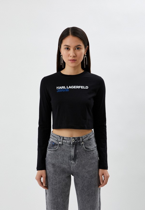 

Топ Karl Lagerfeld Jeans, Черный