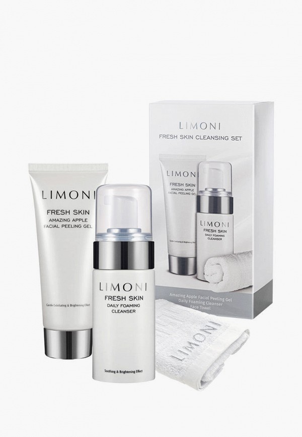 

Набор для ухода за лицом Limoni, Белый, нежное очищение Fresh Skin Set