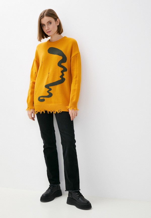 Джемпер Стим желтый, размер 42, фото 2