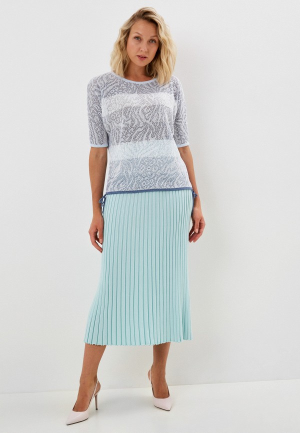 Джемпер Стим голубой, размер 46, фото 2