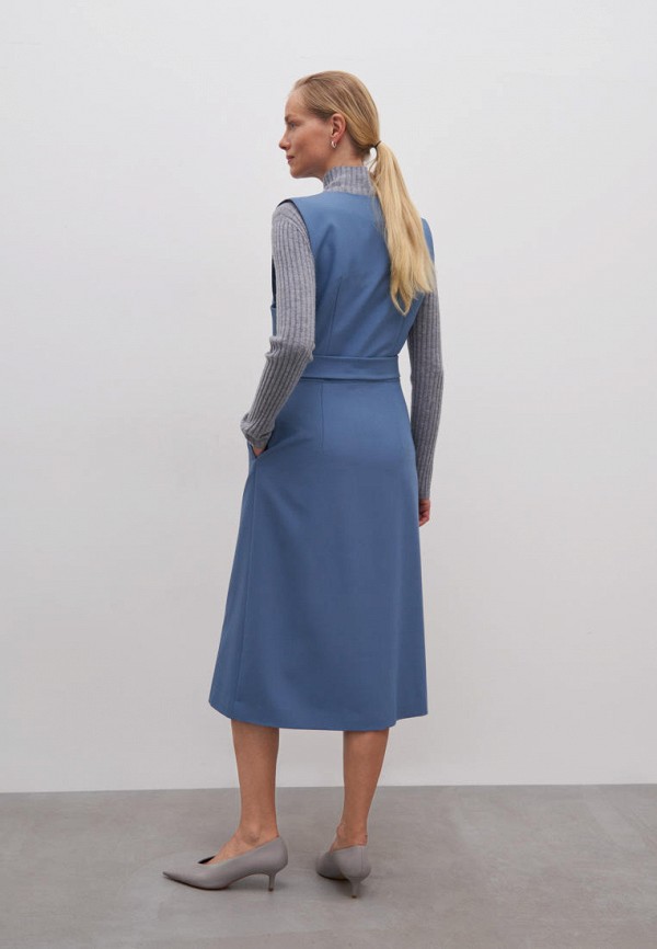 Сарафан Finn Flare голубой, размер 44, фото 2