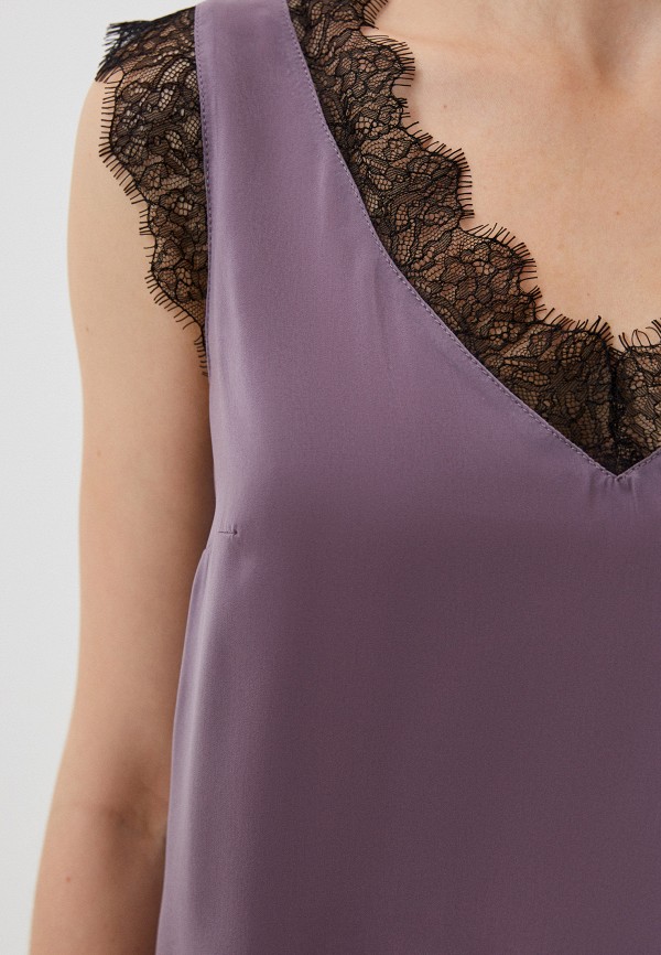 Топ Kotis Couture фиолетовый, размер 44, фото 3
