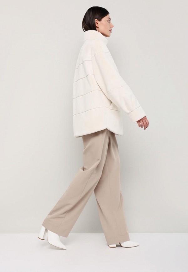 Шуба Alef белый, размер 48, фото 4