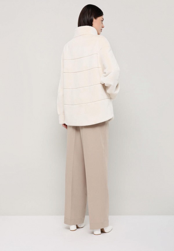 Шуба Alef белый, размер 48, фото 3