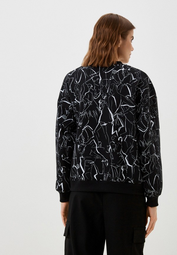 Свитшот Zolla черный, размер 44, фото 3