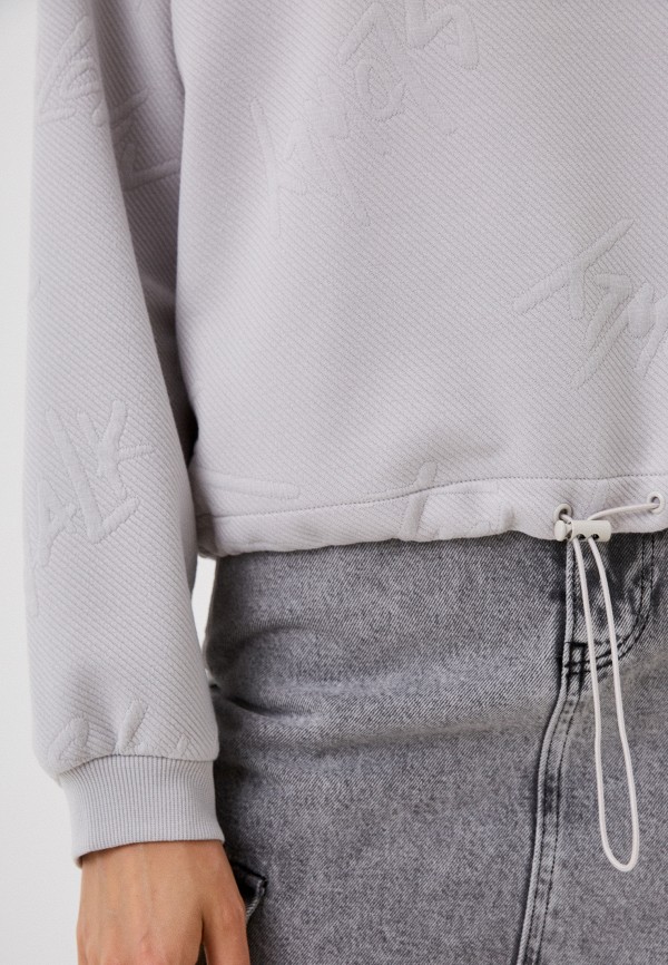 Свитшот Zolla серый, размер 40, фото 4