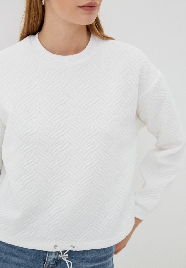 Свитшот Zolla белый, размер 46, фото 4