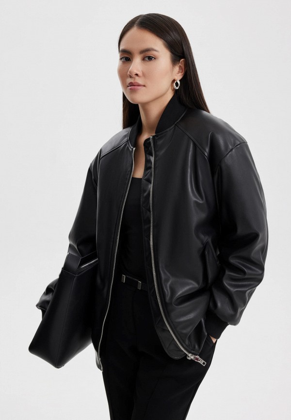 фото Куртка кожаная zarina