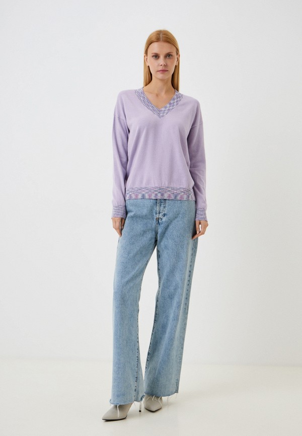 Пуловер Odalia цвет Фиолетовый  Фото 2