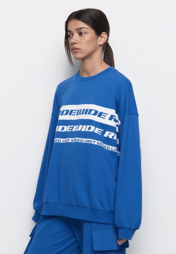 Свитшот Befree синий, размер 42, фото 4