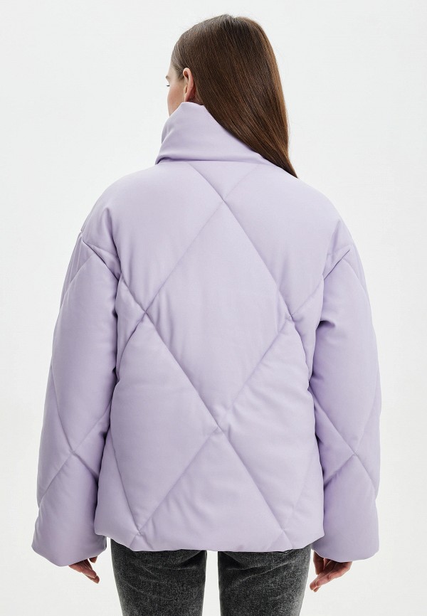 фото Куртка кожаная утепленная zarina