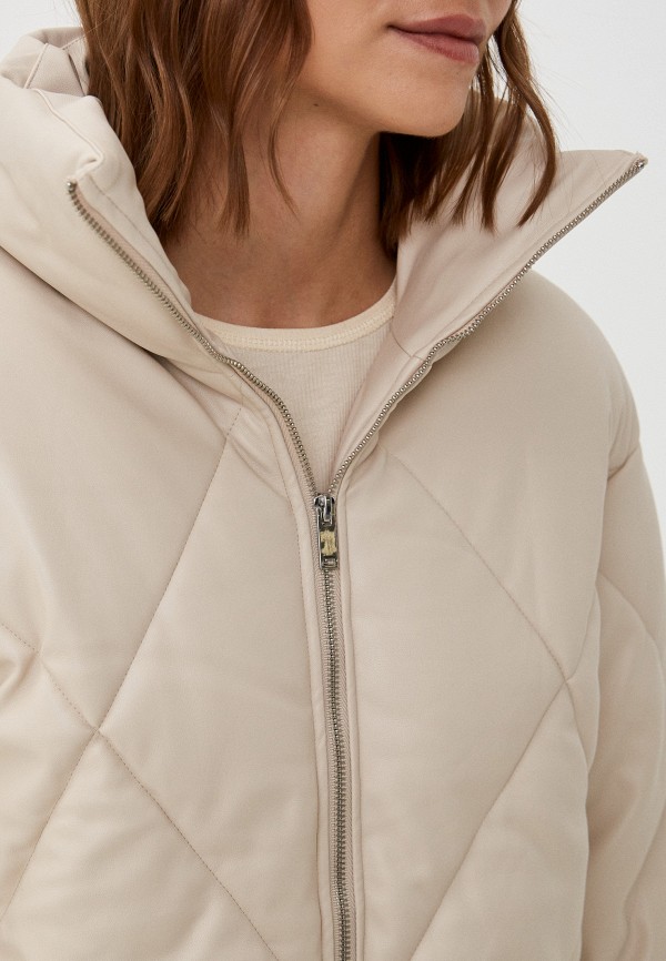 фото Куртка кожаная утепленная zarina