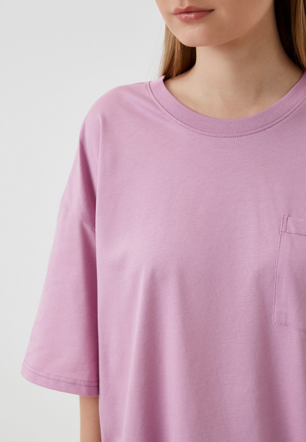 Футболка Befree розовый, размер 40, фото 3