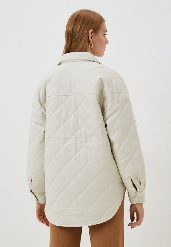 фото Куртка кожаная утепленная befree