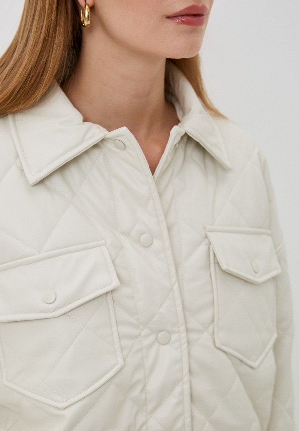 фото Куртка кожаная утепленная befree