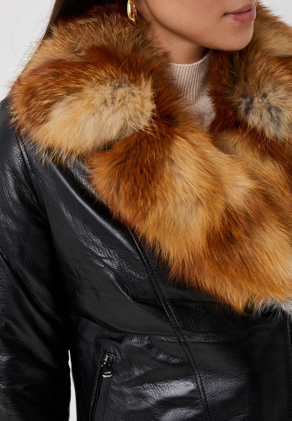 фото Куртка кожаная утепленная grafinia
