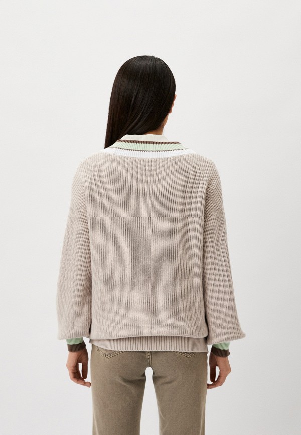 Пуловер Finisterre цвет Бежевый  Фото 3