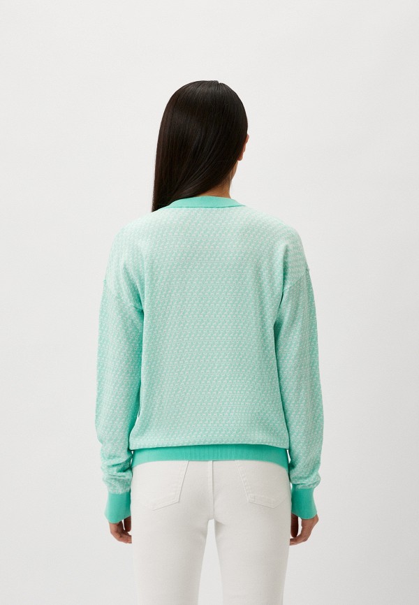 Пуловер Finisterre цвет Бирюзовый  Фото 3