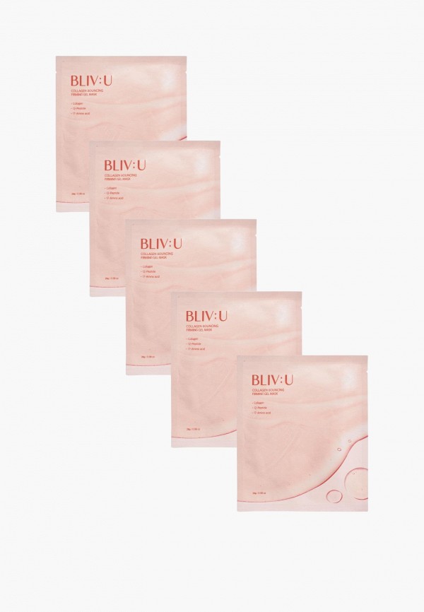 Маски для лица 5 шт. Bliv:U
