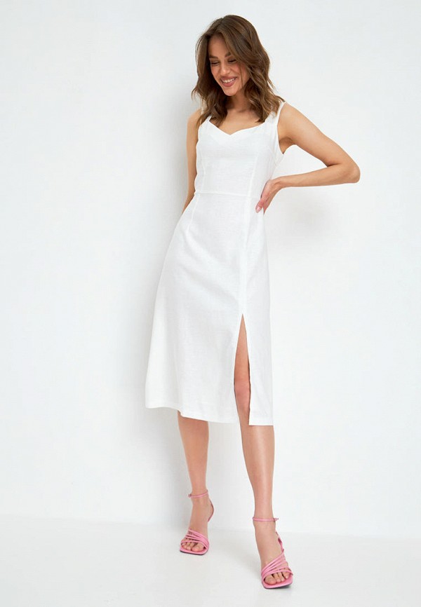 Сарафан Suara Femme белый, размер 46, фото 2