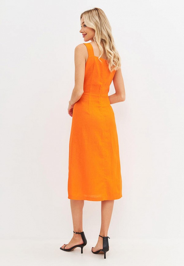 Сарафан Suara Femme оранжевый, размер 44, фото 3