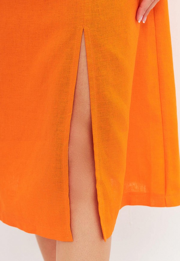 Сарафан Suara Femme оранжевый, размер 44, фото 4