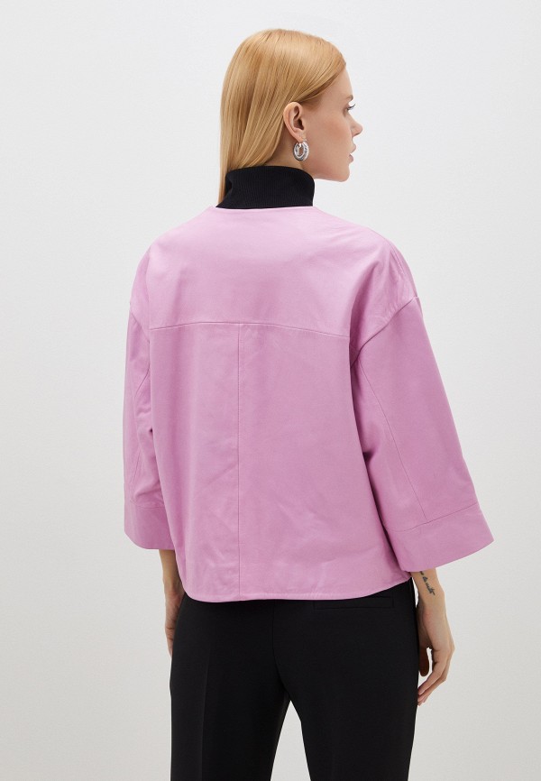 фото Куртка кожаная снежная королева