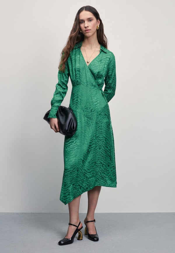 

Платье Zarina, Зеленый, LIMITED COLLECTION