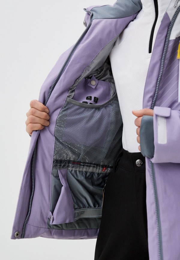 Куртка горнолыжная High Experience цвет Фиолетовый  Фото 4