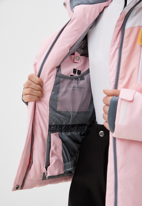 Куртка горнолыжная High Experience цвет Розовый  Фото 4