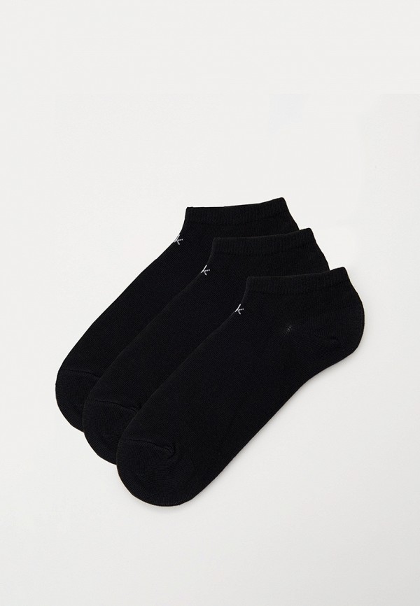 Носки 3 пары Calvin Klein черного цвета