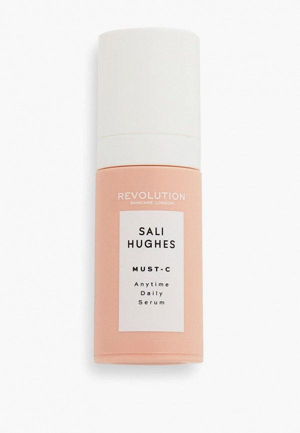 Сыворотка для лица Revolution Skincare REVOLUTION X SALI HUGHES MUST-C ANYTIME DAILY SERUM, 30 мл уход за лицом revolution skincare сыворотка для лица с коноплей сатива и каннабидиолой питательная