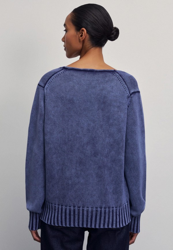 Пуловер Zarina цвет Синий  Фото 3
