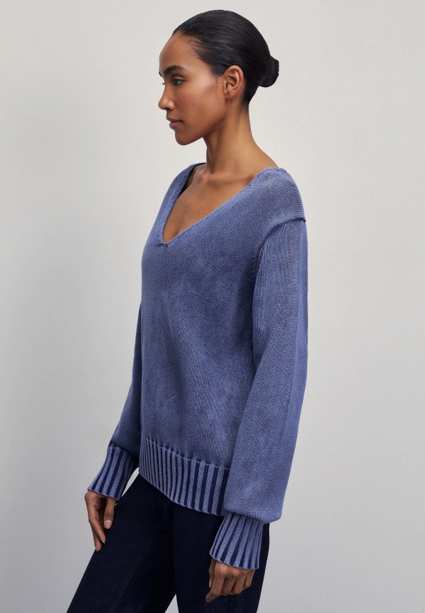 Пуловер Zarina цвет Синий  Фото 6