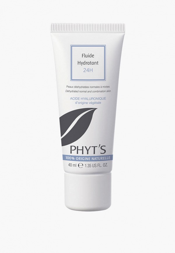 Крем для лица Phyt's FLUIDE HYDRATANT 24H, для ежедневного ухода за обезвоженной комбинированной кожей, 40 г