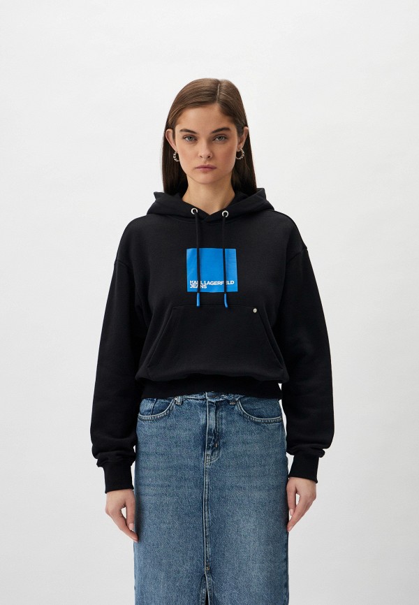 

Худи Karl Lagerfeld Jeans, Черный