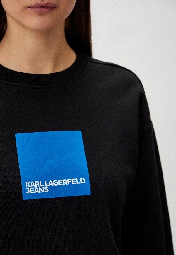 Свитшот Karl Lagerfeld Jeans цвет Черный  Фото 5