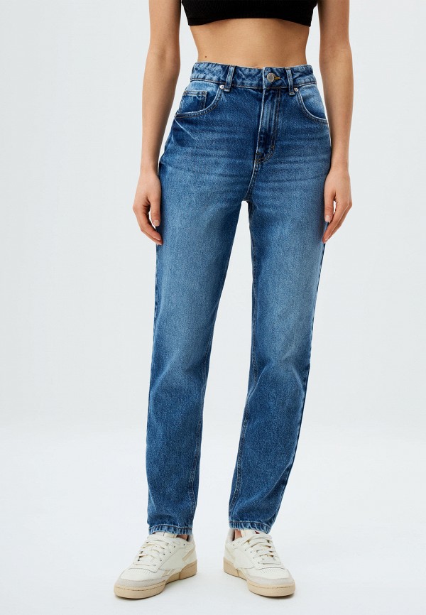 

Джинсы Sela, Синий, 404 MOM FIT