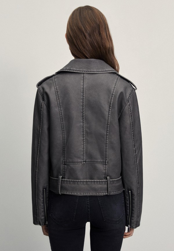 фото Куртка кожаная zarina