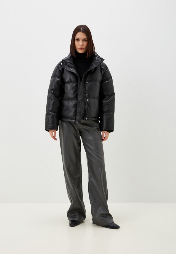 фото Куртка кожаная утепленная o'stin