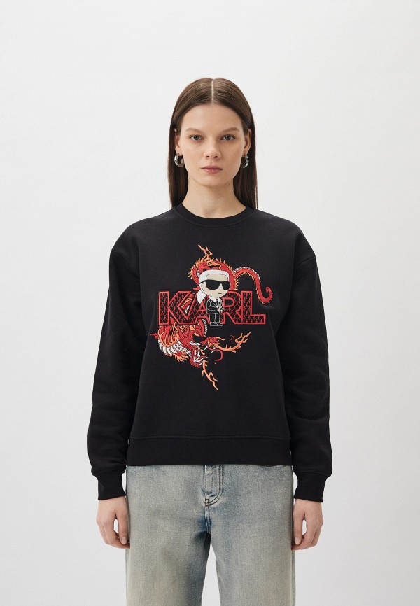 

Свитшот Karl Lagerfeld, Черный