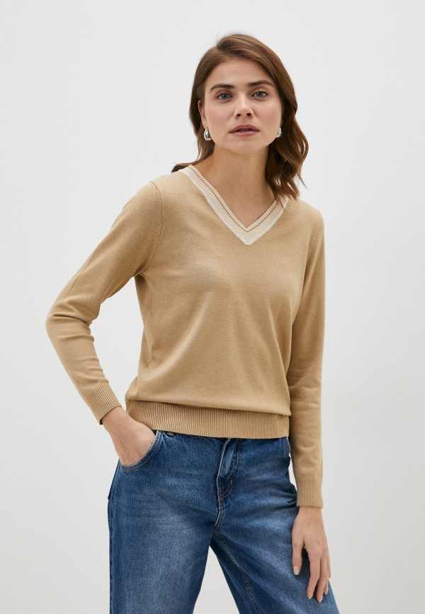 Пуловер Conso Wear цвет Коричневый 